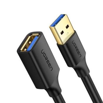 UGREEN USB adatkábel hosszabbító (USB 3.0 - USB 3.0, 150cm) FEKETE kép