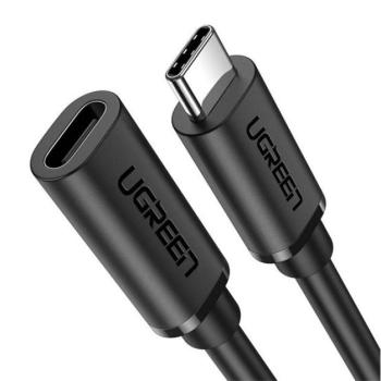 Ugreen USB-C 3.1 Gen2 hosszabbító kábel, 4K, 100W, 1m, fekete kép