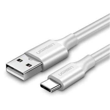 Ugreen USB-C / USB gyorstöltő- és adatkábel, 1m, fehér kép