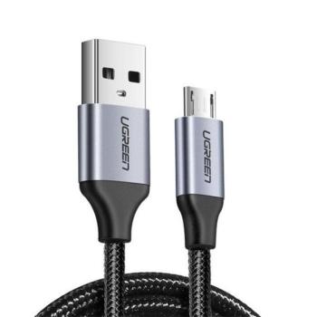Ugreen USB / microUSB töltő- és adatkábel, 0,25m, fekete kép