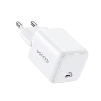 Ugreen X512 USB-C hálózati töltő adapter, GaN, 20W, fehér kép