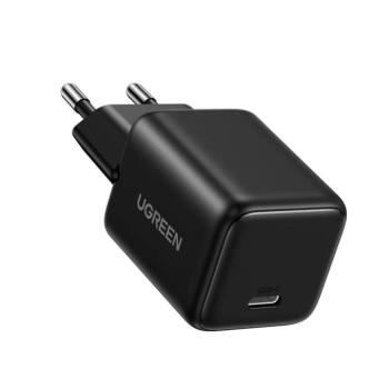 Ugreen X512 USB-C hálózati töltő adapter, GaN, 20W, fekete kép