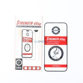 Ultra Strong 45KG 9H oleofób edzett üveg fekete szegéllyel Xiaomi Redmi Note 13 4G kép