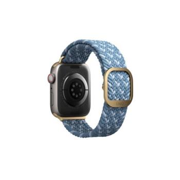 Uniq Aspen Designer Edition fonott szíj Apple Watch 38/40/41mm, kék kép