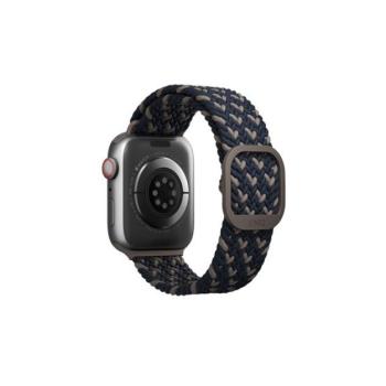 Uniq Aspen Designer Edition fonott szíj Apple Watch 42/44/45/49mm, kék kép