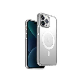 Uniq Calio Apple iPhone 15 Pro Max Magsafe szilikon tok, átlátszó kép