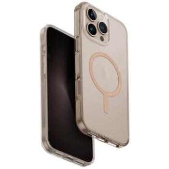 Uniq Clario Magclick Apple iPhone 16 Pro Max MagSafe tok, átlátszó-arany kép