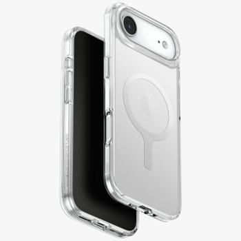 Uniq Clario Magclick Apple iPhone Air (2025) MagSafe tok, átlátszó kép