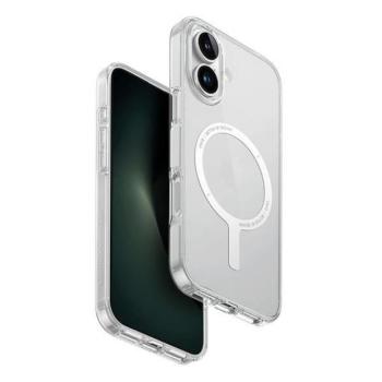 Uniq Clario Magclick Charging tok iPhone 16 - átlátszó kép
