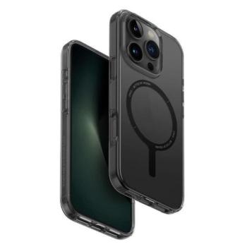 Uniq Clario Magclick Charging tok iPhone 16 Pro Max - füstszürke kép