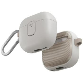 Uniq Clyde Apple AirPods 4 tok karabinerrel, bézs kép