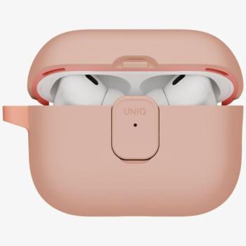 Uniq Clyde Apple AirPods Pro 3 tok karabinerrel, rózsaszín kép