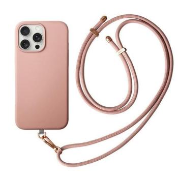 Uniq Coehl Creme Magnetic Charging tok iPhone 16 Pro Max - rózsaszín kép
