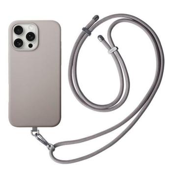 Uniq Coehl Creme Magnetic Charging tok iPhone 16 Pro Max - tópszürke kép