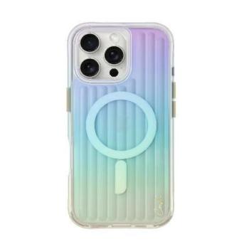 Uniq Coehl Linear Magnetic Charging tok iPhone 16 Pro Max - szivárványszínű kép
