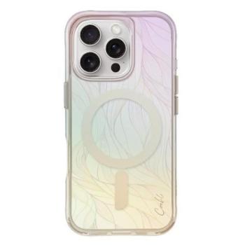 Uniq Coehl Willow Magnetic Charging tok iPhone 16 Pro Max - szivárványszínű kép