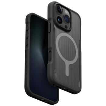 Uniq Combat Active Magclick Apple iPhone 16 Pro Max MagSafe tok, fekete-szürke kép