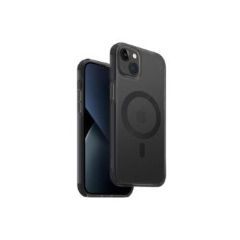Uniq Combat Apple iPhone 14 Plus, MagSafe szilikon tok, szürke kép