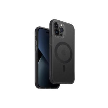Uniq Combat Apple iPhone 14 Pro, MagSafe szilikon tok, szürke kép