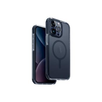Uniq Combat Apple iPhone 15 Pro Magsafe Szilikon tok, matt kék kép