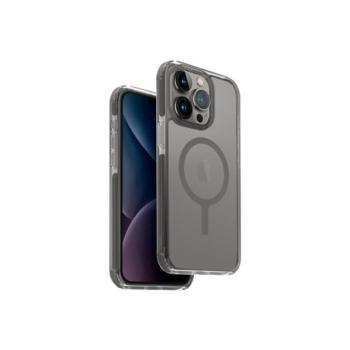 Uniq Combat Apple iPhone 15 Pro Magsafe Szilikon tok, matt szürke kép