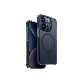 Uniq Combat Apple iPhone 15 Pro Max Magsafe Szilikon tok, matt kék kép