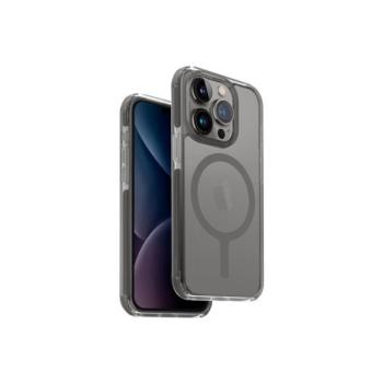 Uniq Combat Apple iPhone 15 Pro Max Magsafe Szilikon tok, matt szürke kép