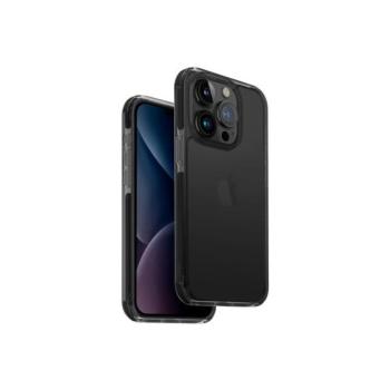 Uniq Combat Apple iPhone 15 Pro Max Szilikon tok, karbon fekete kép