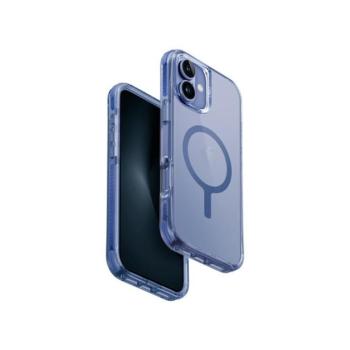 Uniq Combat Apple iPhone 16 Plus MagSafe szilikon tok, kék kép