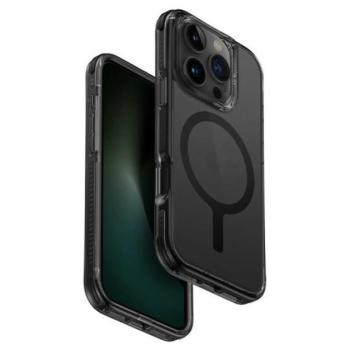 Uniq Combat Apple iPhone 16 Pro MagSafe szilikon tok, karbon fekete kép
