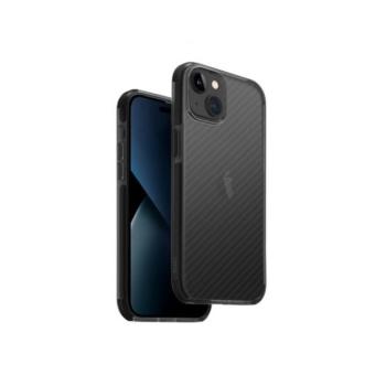 Uniq Combat Aramid Apple iPhone 14 Plus, szilikon tok, fekete kép
