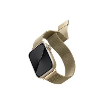 Uniq Dante Apple Watch 42/44/45mm fém szíj, arany kép