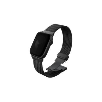 Uniq Dante Pro Apple Watch 42/41/40mm állítható fém óraszíj, fekete kép