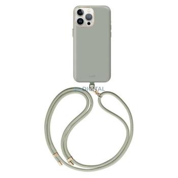 UNIQ etui Coehl Creme iPhone 15 Pro Max 6.7&quot; mágneses töltő zsálya tok kép