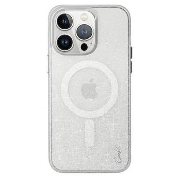 UNIQ etui Coehl Lumino iPhone 15 Pro 6.1&quot; mágneses töltő ezüst tok kép