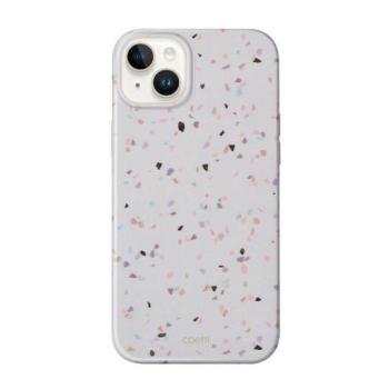 UNIQ etui Coehl Terrazzo iPhone 14 Plus / 15 Plus 6.7&quot; homokkő tok kép