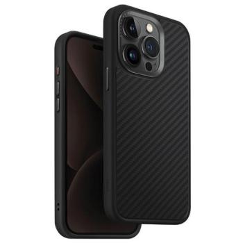 UNIQ etui Keva iPhone 15 Pro Max 6.7&quot; Magclick Charging fekete tok kép