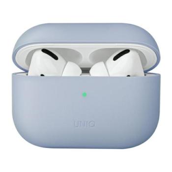 UNIQ etui Lino AirPods Pro szilikon kék tok kép