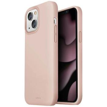 UNIQ etui Lino iPhone 13 6,1&quot; rózsaszín tok kép