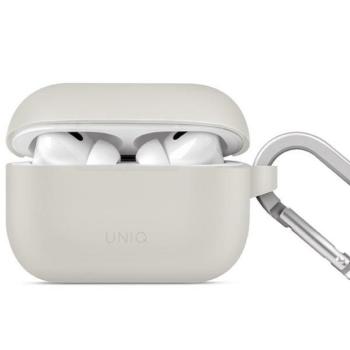 UNIQ etui Vencer AirPods Pro 2 gen. Szilikon (2022/2023) kréta szürke tok kép