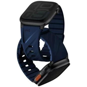 Uniq Fluo Apple Watch 40/41/42/44/45/46/49mm mágneses szíj, kék kép