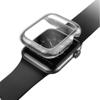 Uniq Garde Apple Watch 4 tok kijelző védelemmel, (44MM) szürke kép