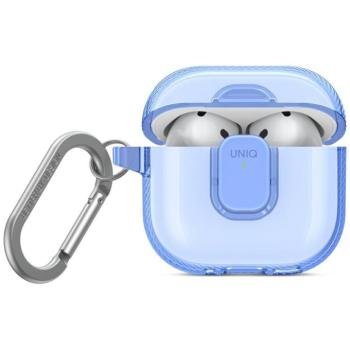 Uniq Glase Pro Apple AirPods 4 tok karabinerrel, kék kép