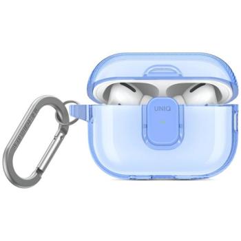 Uniq Glase Pro Apple AirPods Pro 2 tok karabinerrel, kék kép