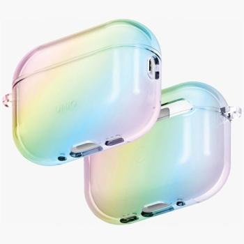 Uniq Iridescia Apple AirPods Pro 3 tok karabinerrel, színes kép