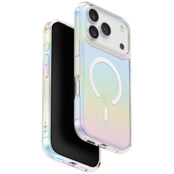 Uniq Iridescia Magclick Apple iPhone 17 Pro MagSafe tok, Holo Quartz kép