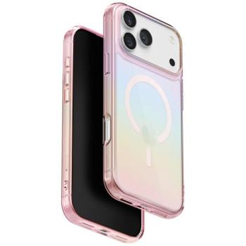 Uniq Iridescia Magclick Apple iPhone 17 Pro MagSafe tok, Pink Prism kép