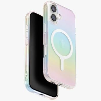 UNIQ Iridescia Magclick tok iPhone 17 - többszínű kép