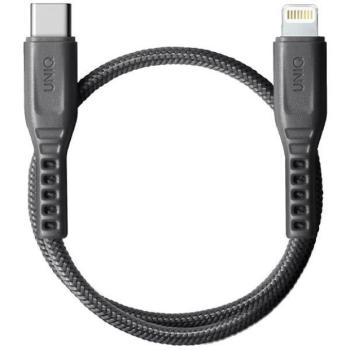 UNIQ Kabel Flex USB-C-Lightning 18W 30cm szürke kép