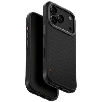 Uniq Keva Magclick Apple iPhone 17 Pro MagSafe Aramid tok, fekete kép